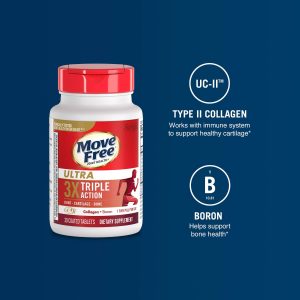 Move Free® 3X Ultra Triple Action With Type II Collagen & Boron