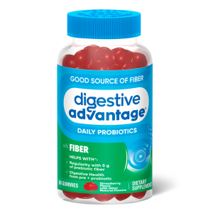 DIGESTIVE ADVANTAGE® Daily Probiotics with Fiber – Gummies