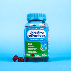 DIGESTIVE ADVANTAGE® Daily Probiotics with Fiber – Gummies