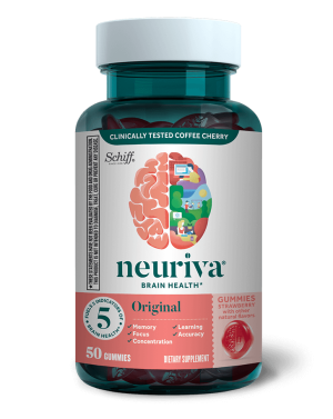 Neuriva Brain Health Strawberry Original Gummies